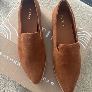 Portland Leather Patina suede loafers